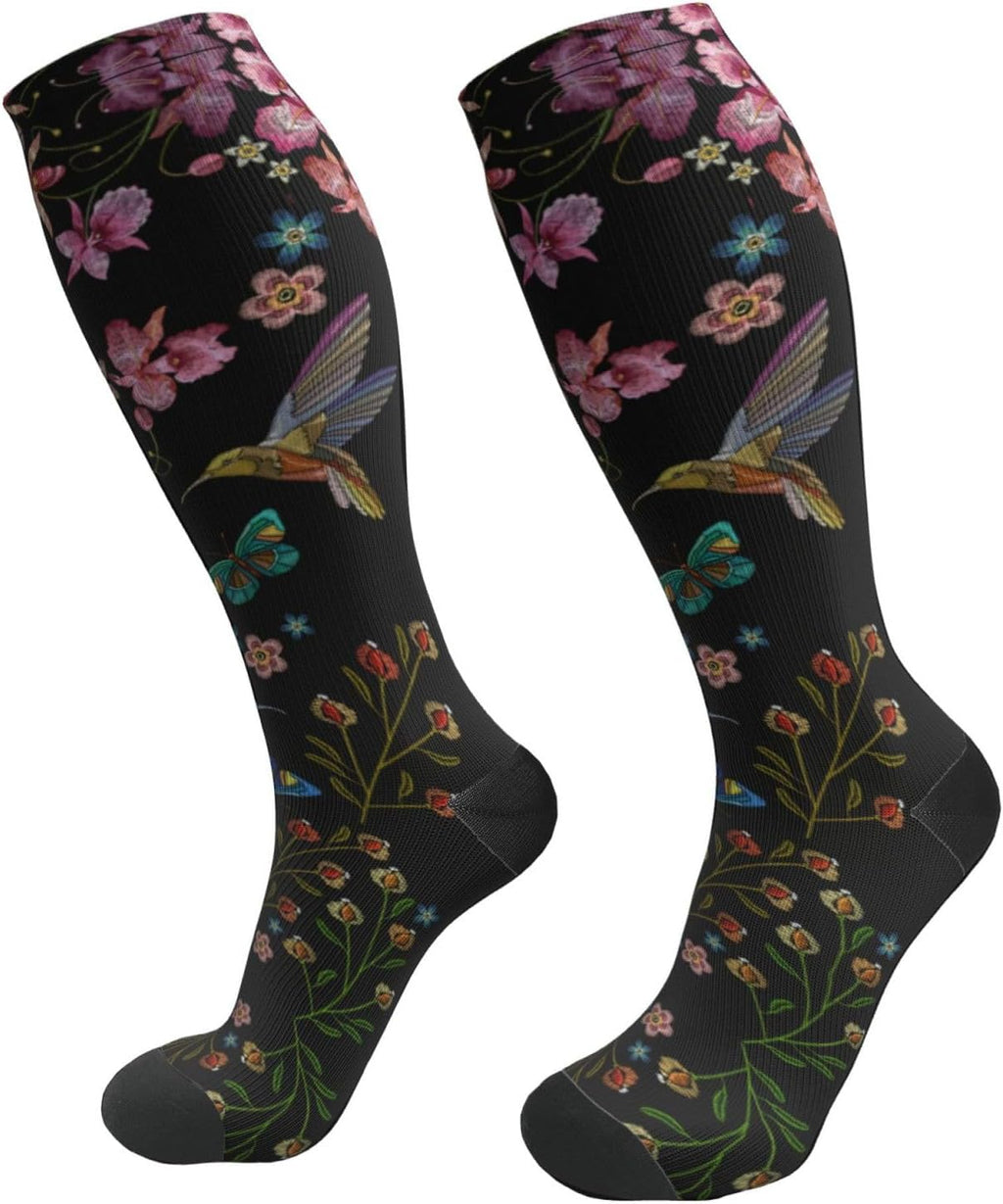 Compression Socks Women And Men For Nurses Travel Pregnancy Recovery Running Athletic