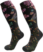 Compression Socks Women And Men For Nurses Travel Pregnancy Recovery Running Athletic