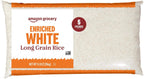 Amazon Grocery, Enriched White Long Grain Rice, 5 Lb