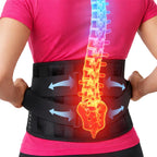 Back Brace for Lower Back Pain Relief | Sciatica Lumbar Support Belt for Men & Women, Adjustable Back Support Brace for Work & Daily Use, All-Day Comfort & Heavy-Duty Compression (X-Small (28.5-33.9"))