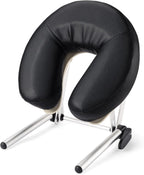 Udefineit Adjustable Massage Table Face Cradle & Pillow, SPA Massage Table/Bed/Chair Headrest Platform with Face Pillow, Massage Home Mattress Top Massage Kit Head Face Rest Support & Face Cushion