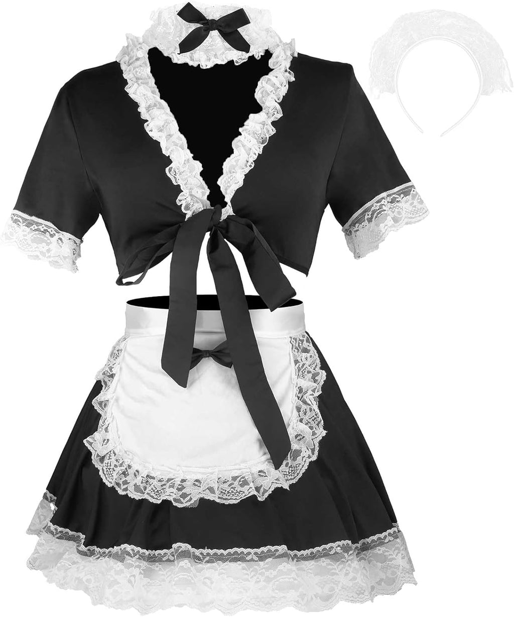 Maid Outfit Women's Exotic Costumes Perfect for Cosplay and Halloween Party Dress