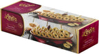 Leen Sesame with Black Seeds Dates Rings Maamoul with Sesame & Black Seeds, Traditional Arabic Cookies – 260g | Crunchy Pastry Filled with Sweet Date Filling