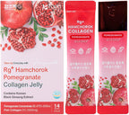 Rg+ Pomegranate Collagen Jelly(20gx14stick) / Anti-Ageing Korean-Beauty /360DA Marine Collagen +Vitamin C&E Ginseng Concentrate for Immune Support, Skin, Hair, Nail & Joint (14)