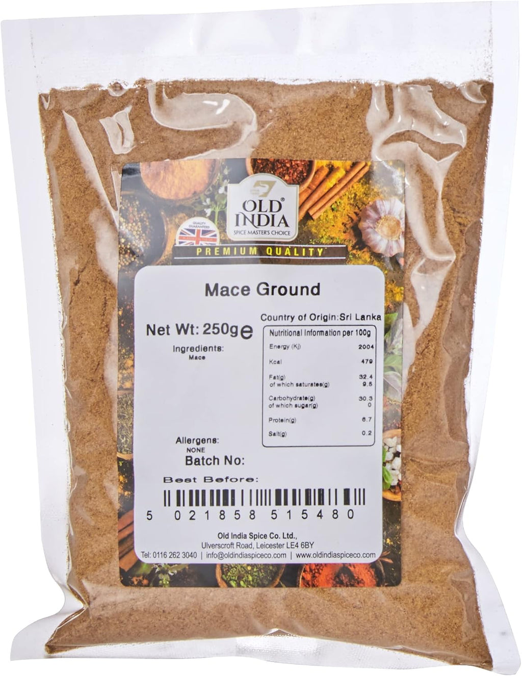 Old India Mace Ground 250 g