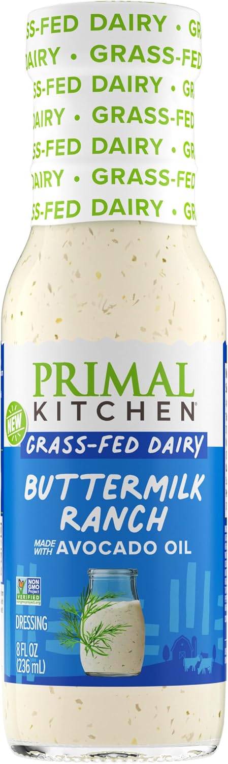 Primal Kitchen Buttermilk Ranch Dairy Dressing, 8 oz