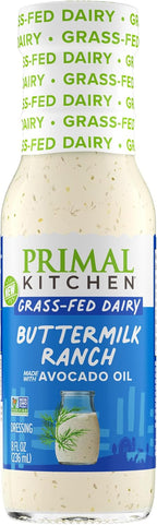 Primal Kitchen Buttermilk Ranch Dairy Dressing, 8 oz