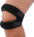 Cocoarm Patella Tendon Support Strap, Knee Strap for Knee Pain Relief Adjustable Neoprene Knee Brace Strap Band Bandage Support for Gym, Running, Hiking, Arthritis, Jumper, Tennis,