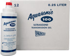 Aquasonic 26354 Ultrasound Gel, 0.25 Liter, Pack of 12