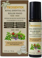 Royal Aches & Pains Essential Oil Blend | Crafted Blend of 17 Powerful Essential Oils | Made in USA | Natural Comfort & Relaxation – Aromatherapy Roll-On for Muscles & Joints, Headache, Sinus – 10ml