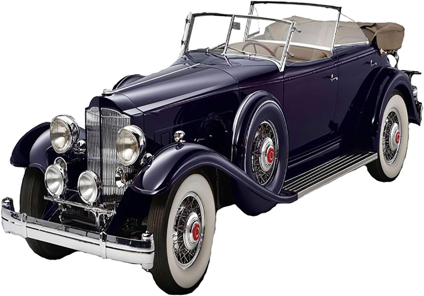1/8 Sheet - Classic Car Antique Birthday - Edible Cake/Cupcake Party Topper - D9194