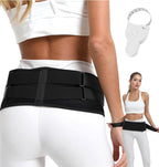 Si Joint Belt for Women & Men, Sacroiliac Belt(Medium fits 35"-46"), Pelvic Support Belt for Lower Back, Hip, and Sciatica Pain – Dual Compression | Non-Slip & Breathable Pain Relief Brace