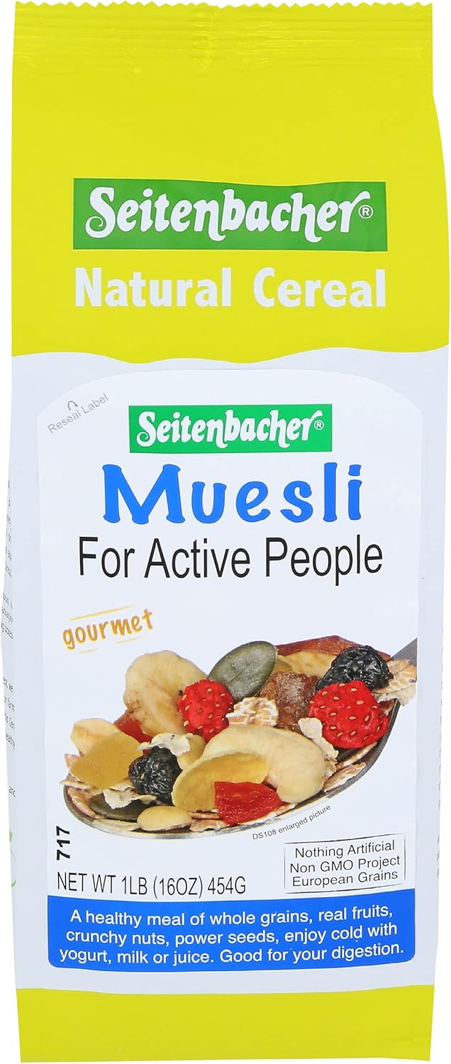 Seitenbacher, Muesli No3 For Active People, 16 Ounce