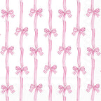 IHR Ideal Home Range Party Napkins Rosanne Beck Disposable 3-Ply Paper Lunch Napkin Pack, 6.5" x 6.5", Baby Toile (Pink), 20-Count