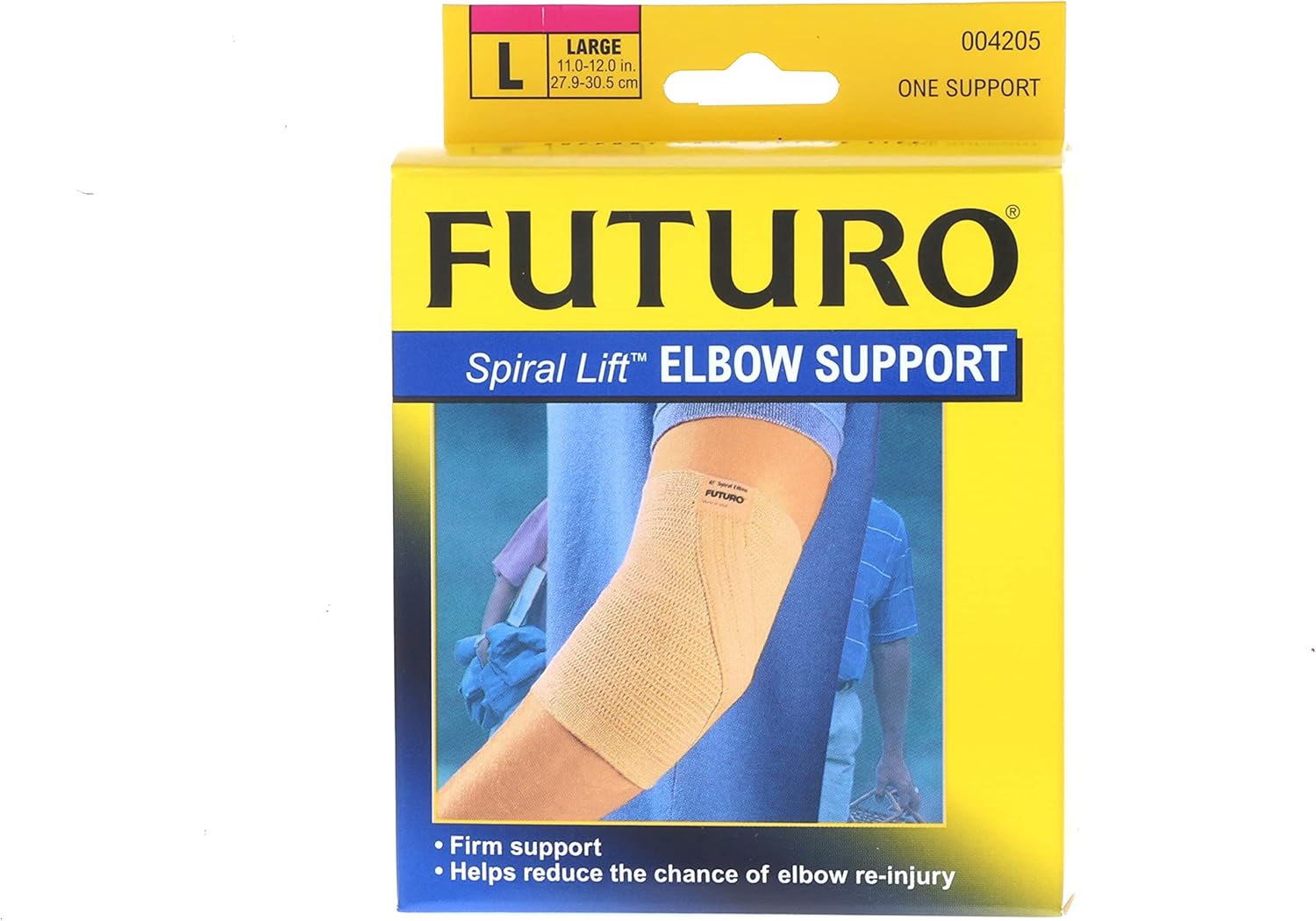 Futuro Comfort Lift Elbow Support, Large (Pack of 2)