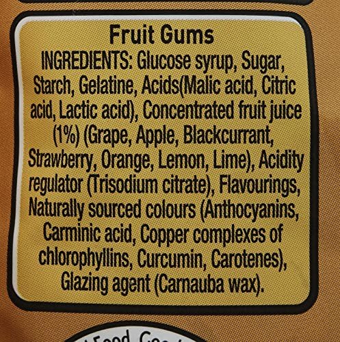 Rowntree's Fruit Gums Sweets Sharing Pouch, 150 g (Pack of 2)
