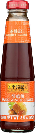 Lee Kum Kee Sweet & Sour Sauce, No Preservatives, Fat Free, 8.5 Ounces (Pack Of 12)