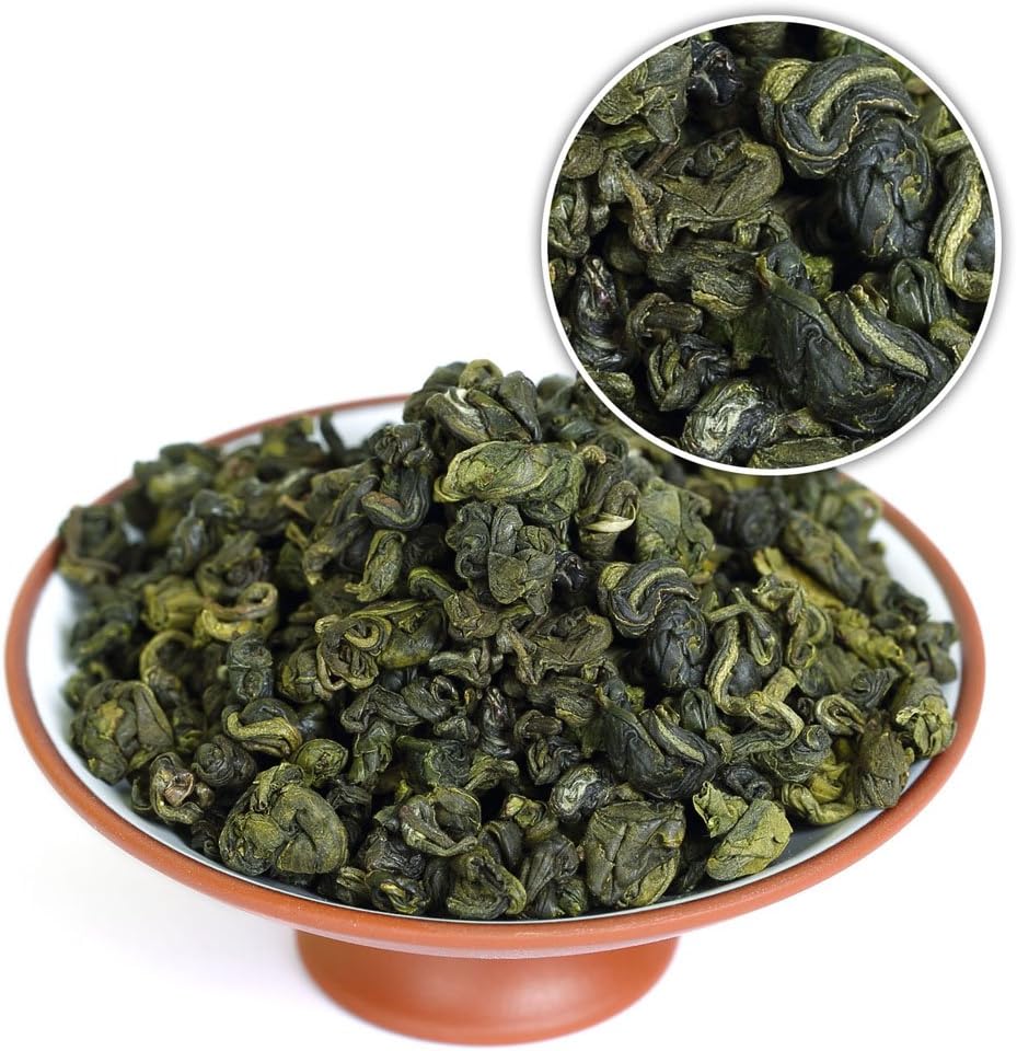 GOARTEA Biluochun Green Tea 100g / 3.5oz Premium - Spring Suzhou Bi Luo Chun Green Tea - Loose Leaf Chinese Pi lo Chun - Snail Shape