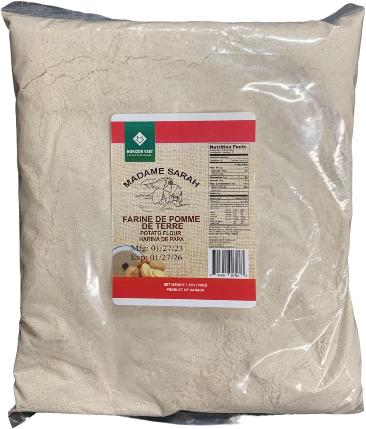 Potato Flour, French Style
