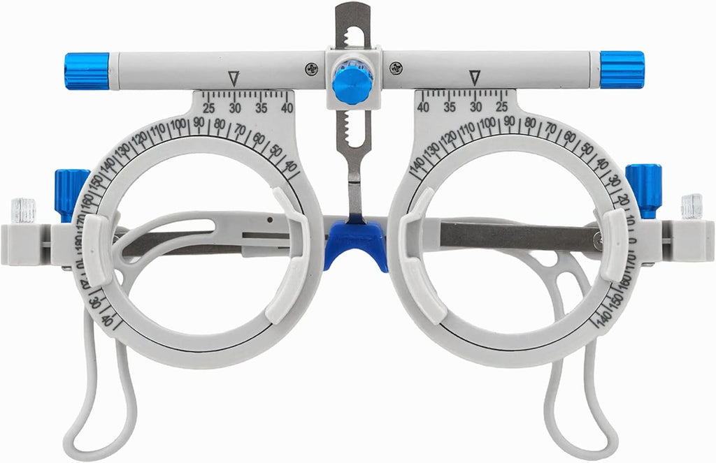 BestParts Ultralight Optics Adjustable Trial Lens Frame Optometric Universal Optical Trial Frame, Optometry Test Lens Optical Test Eyepiece