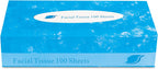 GEN FACIAL30100 Boxed Facial Tissue, 2-Ply, White, 100 Sheets per Box (Case of 30)