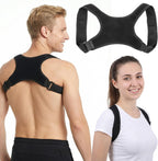 Posture Corrector Adjustable Comfortable Back Brace Lightweight Breathable Upper Straightener Support for Women Men Lower Back Shoulder Clavicle Neck Hunchback Pain Relief