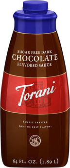 SUGER FREE DARK CHOCOLATE SAUCE 64 OZ.