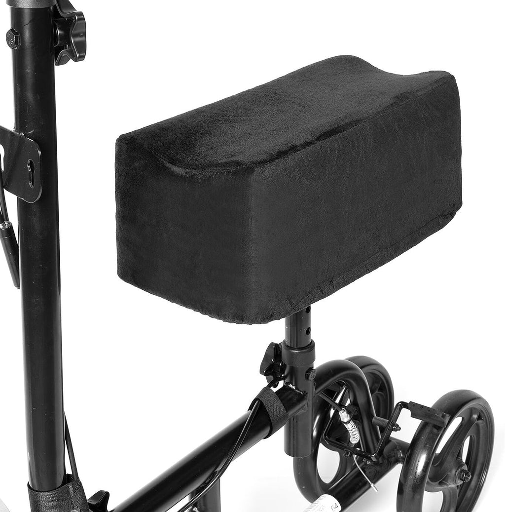 JOYTUTUS Knee Scooter Cushion Cover, Knee Scooter Pad for Comfort, 2.36" Thick Memory Foam Cushion Knee Walker Accessories with Removable Cover
