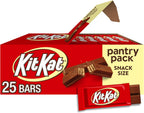 KIT KAT Milk Chocolate Wafer Snack Size, Candy Pantry Pack, 12.25 oz (25 Pieces)