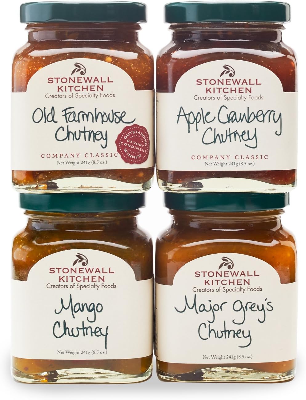 Stonewall Kitchen Our Chutney Collection (4 pc Collection)