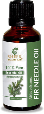 Pure Balsam Fir Needle Oil -(Abies Balsamea)- Essential Oil 100% Pure Natural Undiluted Uncut Therapeutic Grade Oil 0.33 FL.OZ