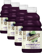 R.W. Knudsen Organic Just Concord Grape Juice, 32 fl oz (Pack of 4)