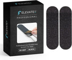 Professional Pedicure File Refills - Pack of 50 Foot File Replacement Pads 60-Grit (Course) - Black - Disposable Foot Files for Pedicures - Pedi Foot File Pads with Water Resistant Strong Adhesive