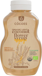 Coconut Syrup by COCOES | Organic, Low Glycemic Index Sugar and Honey Alternative | Vegan, Keto, Paleo, Gluten-Free, Diabetic-Friendly | Sustainably Farmed in the Philippines