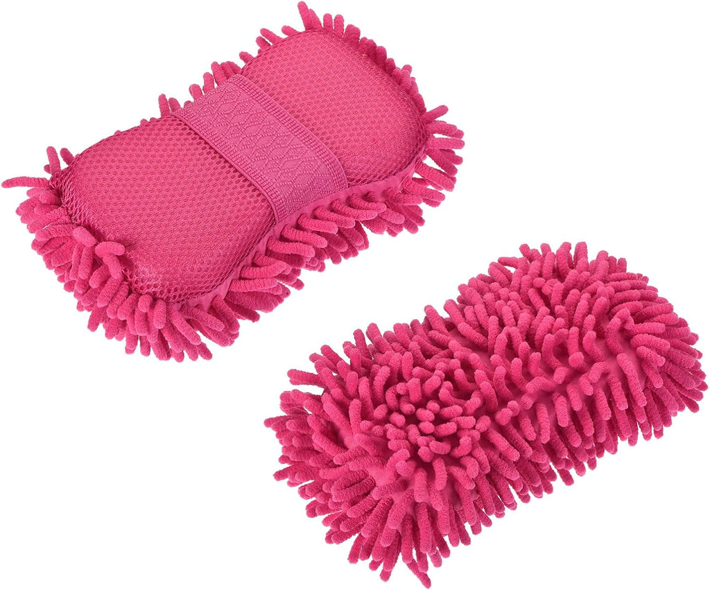 M METERXITY Chenille Sponge Mitten - Universal Glove Wash/Wipe Glass, Window, Screen, Apply to Household Daily Cleaning