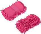 M METERXITY Chenille Sponge Mitten - Universal Glove Wash/Wipe Glass, Window, Screen, Apply to Household Daily Cleaning