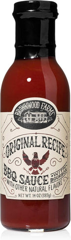 Brownwood Farms Original Classic American Recipe with Bourbon BBQ Sauce 14 oz