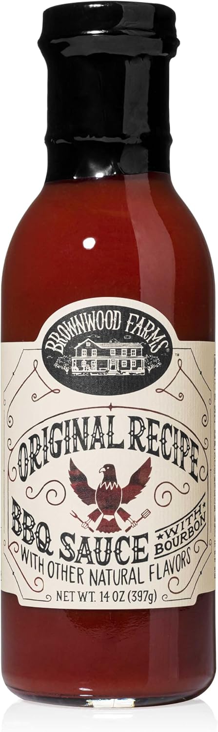Brownwood Farms Original Classic American Recipe with Bourbon BBQ Sauce 14 oz