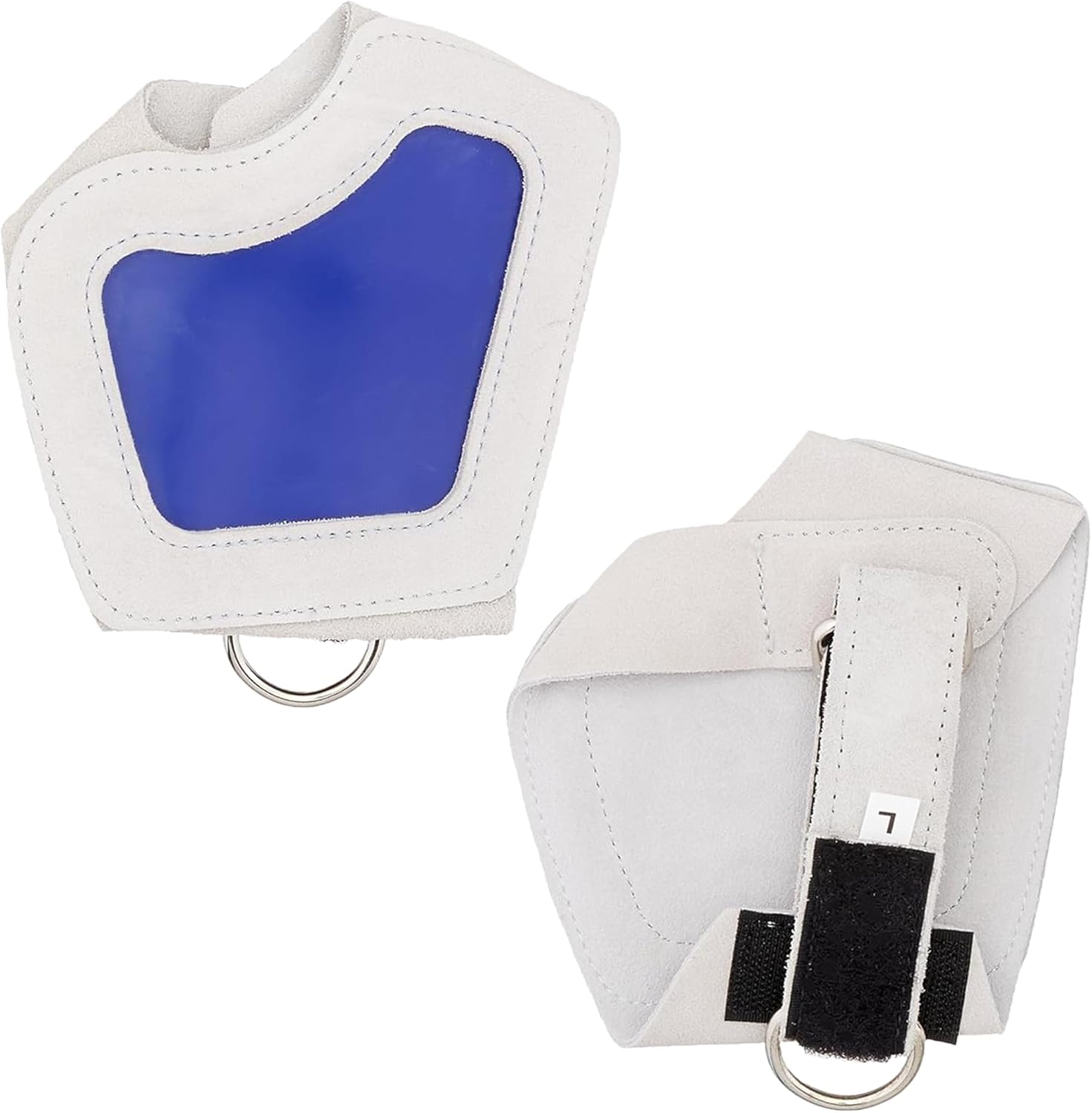 Sammons Preston Wheelchair Pushing Cuffs, with Non-Slip Material, Fingerless Suede Gloves, Adjustable Lightweight Push Gloves for Men & Women, Wheelchair Gloves, One Size, Pair