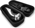 ProCase Carrying Case for Norelco Electric Shaver, Travel Carry Protective Bag for Norelco Men's Trimmer and Shaver 4500 3100 6400 9700 1150x 8900 1100, Father’s Day Choice -Black
