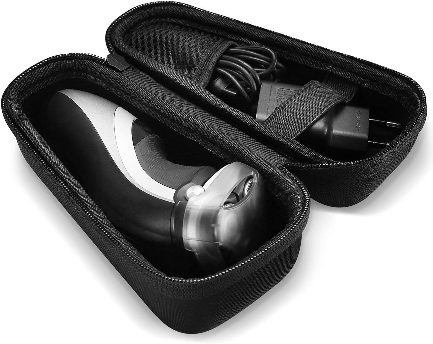 ProCase Carrying Case for Norelco Electric Shaver, Travel Carry Protective Bag for Norelco Men's Trimmer and Shaver 4500 3100 6400 9700 1150x 8900 1100, Father’s Day Choice -Black