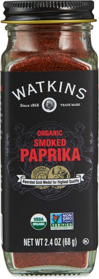 Watkins Gourmet Organic Spice Jar, Smoked Paprika, Non-GMO, Kosher, 2.4 oz. Bottle, 1-Pack