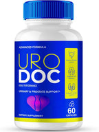 Uro Doc Prostate Health Supplements for Men Capsules, Official Uro Doc All Natural Support Pills - Maximum Strength for Daily Wellness, All Natural Premium UroDoc Health Support Reviews (60 Capsules)