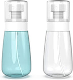 RELANOR Pack 2 Small Spray Bottle Travel Size 2oz/60ml - Fine Mist Mini Empty Spray Bottles - Leak Proof - for Toners, Face & Hair Mist