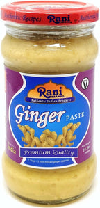 Rani Ginger Cooking Paste 10.5oz (300g) Glass Jar ~ Vegan | Gluten Free | NON-GMO | No Colors | Indian Origin