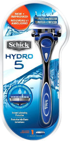 Schick Hydro 5 Razor (1 Razor Handle with 1 Cartridge)