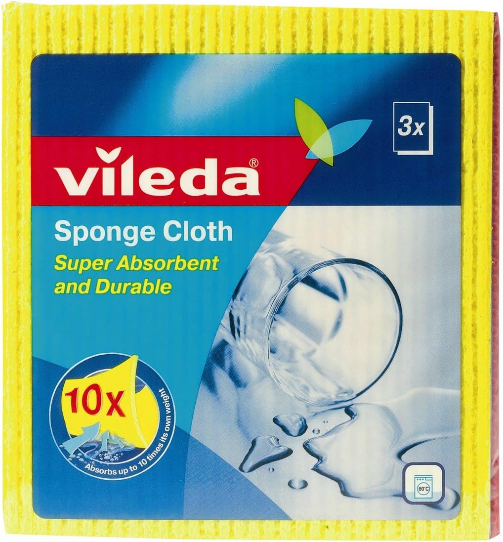 Vileda Pk 3 Sponge Cloth Super Absorbent