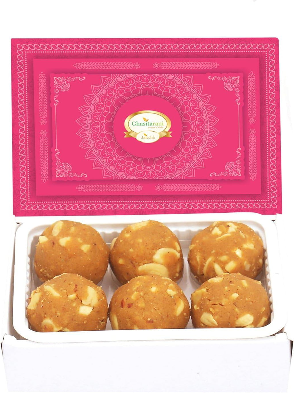 Ghasitaram Gifts Diwali Sweets Special Besan Laddoo (200 GMS)