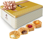 Matilde Vicenzi Millefoglie D'Italia Cookie Tin - Imported Assortment of Italian Butter Cookies & Crispy Tea/Coffee Pastries, Kosher Dairy - Gift Box for Easter, Mothers Day Gifting - 13.76oz (390g)