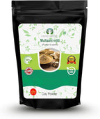 AYURVEDASHREE Pure Fuller's Earth Clay (Multani Mitti) Bentonite Clay 50 Gm | Fuller's Earth Powder | Multani Mud Mitti | Indian Healing Clay | No Added Fragrance | Natural Face Pack